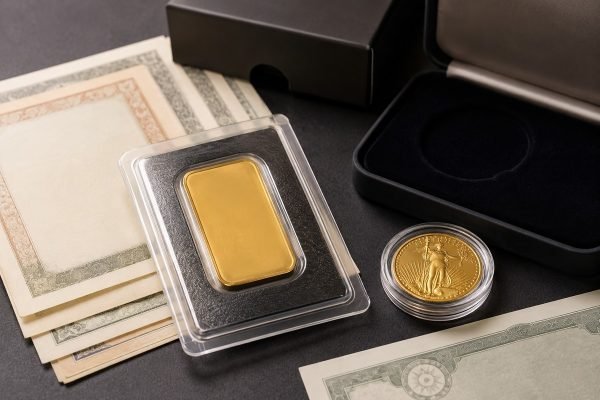 Почему для золотых слитков и монет так важны документы, упаковка и состояние